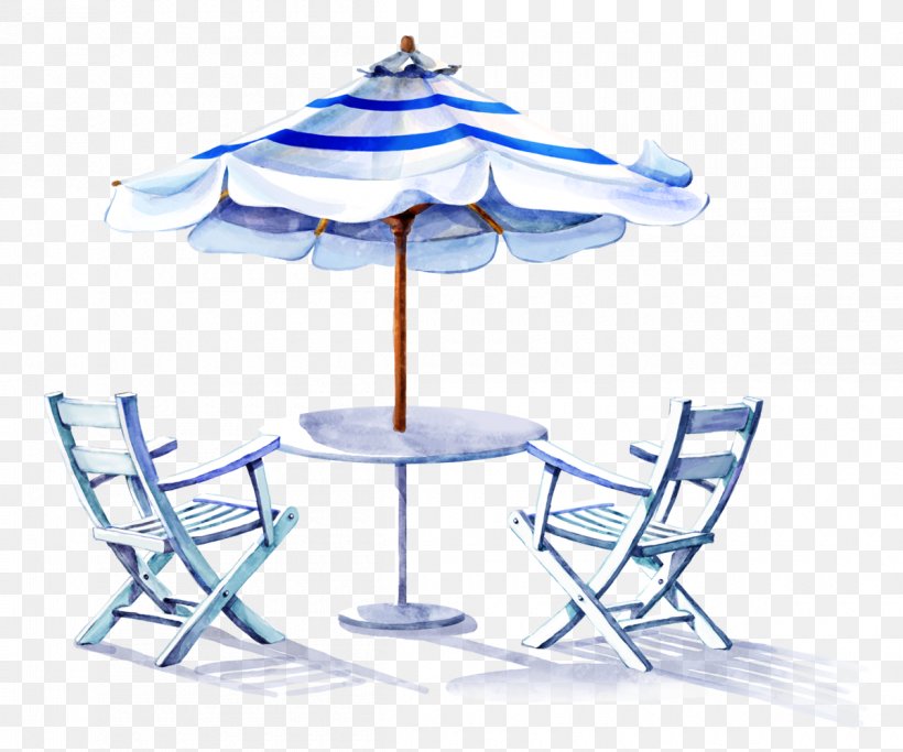 Chair Drawing Umbrella, PNG, 1200x1000px, Chair, Animation, Auringonvarjo, Beach, Blue Download Free