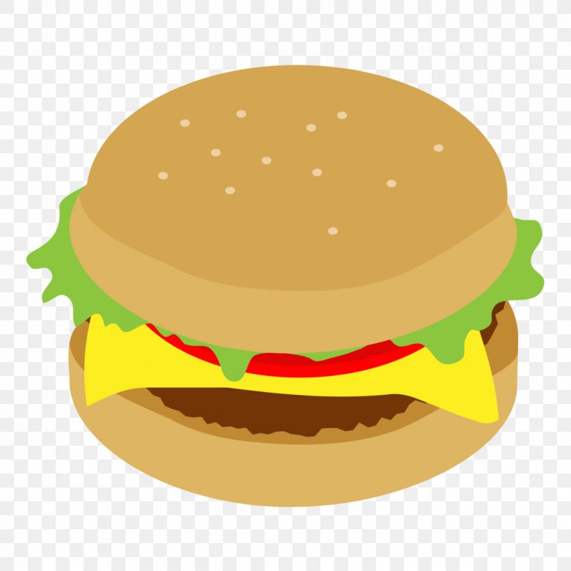 Cheeseburger Veggie Burger Hamburger Clip Art Fast Food, PNG, 1200x1200px, Cheeseburger, Dish, Fast Food, Finger Food, Food Download Free