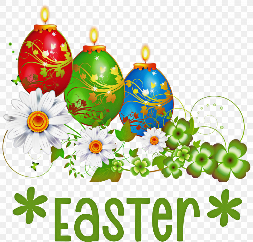 Easter Eggs Happy Easter, PNG, 2933x2813px, Easter Eggs, Christmas Day, Christmas Ornament, Christmas Ornament M, Easter Egg Download Free
