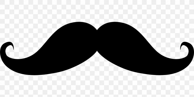 Handlebar Moustache Movember, PNG, 1920x960px, Moustache, Beard, Black, Black And White, Brown Hair Download Free
