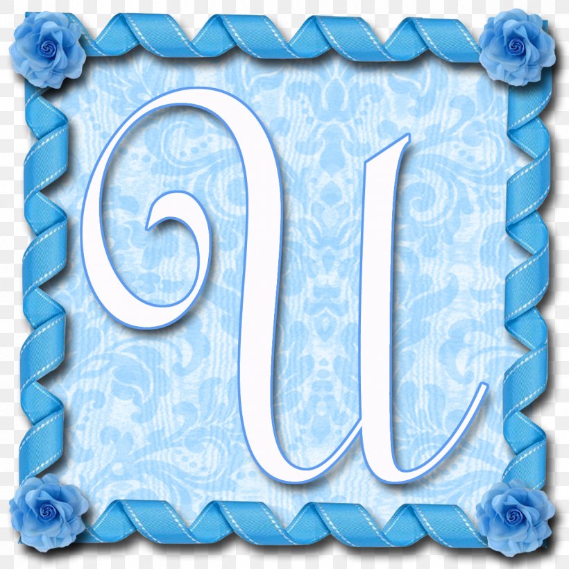 Picture Frames Ribbon Paper, PNG, 1200x1200px, Picture Frames, Aqua, Azure, Blue, Digital Scrapbooking Download Free