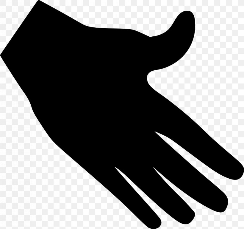Clip Art Thumb Silhouette Glove Line, PNG, 980x918px, Thumb, Black, Black And White, Black M, Finger Download Free