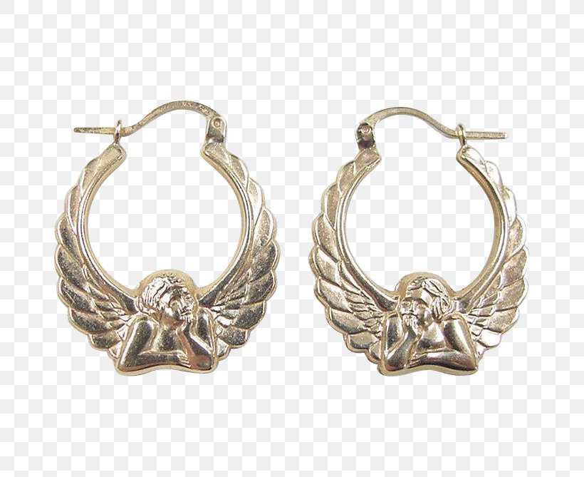 Angel Wing Earrings Women's Colored Gold Jewellery, PNG, 669x669px, Earring, Acid Test, Body Jewelry, Carat, Colored Gold Download Free