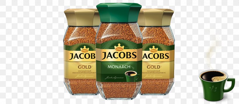 Instant Coffee Jacobs Douwe Egberts Perekrestok, PNG, 975x428px, Instant Coffee, Coffee, Coffee Bean, Douwe Egberts, Jacobs Download Free