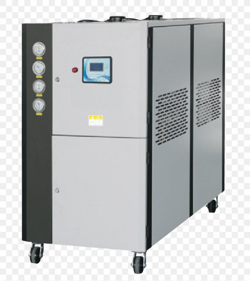 Machine Chiller Water Cooler Industry Manufacturing, PNG, 1112x1250px, Machine, Aircooled Engine, Chiller, Coefficient Of Performance, Hydraulics Download Free