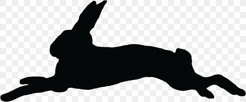 Rabbit Stencil Silhouette Clip Art, PNG, 1554x643px, Rabbit, Animal, Black, Black And White, Can Stock Photo Download Free