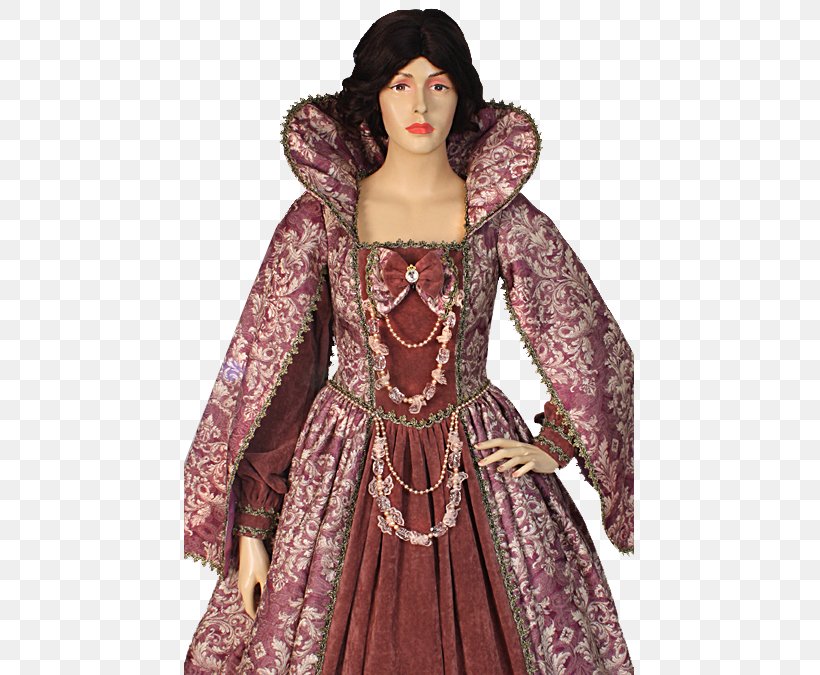 Renaissance Middle Ages Robe Dress English Medieval Clothing, PNG, 675x675px, Renaissance, Antique, Brocade, Chesed, Costume Download Free