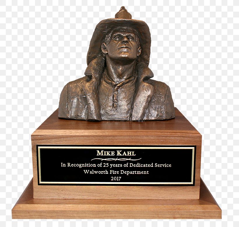 Statue Firefighter Bust Commemorative Plaque Sculpture, PNG, 764x780px, Statue, Award, Bronze, Bust, Carving Download Free