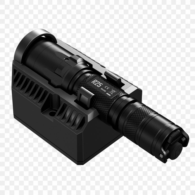Battery Charger Flashlight Nitecore HC60 Rechargeable Battery Light-emitting Diode, PNG, 1200x1200px, Battery Charger, Cree Inc, Electric Battery, Everyday Carry, Flashlight Download Free