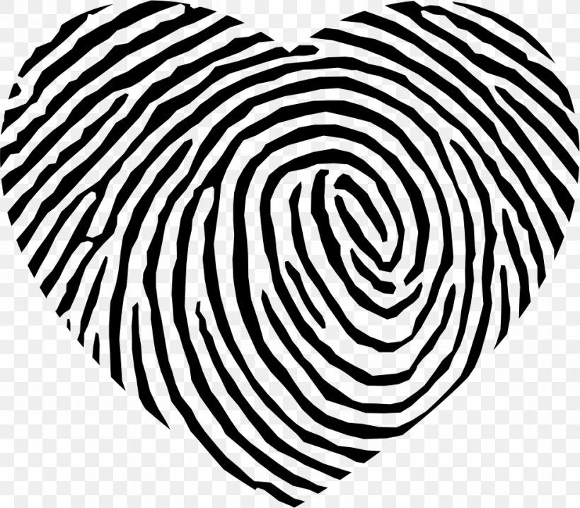 Fingerprint Heart Shape Tattoo, PNG, 981x860px, Watercolor, Cartoon, Flower, Frame, Heart Download Free