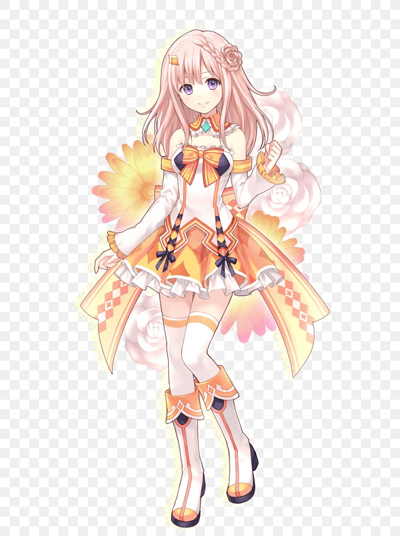 Omega Quintet Japanese Idol Ghostlight Compile Heart Game, PNG, 700x1100px, Watercolor, Cartoon, Flower, Frame, Heart Download Free