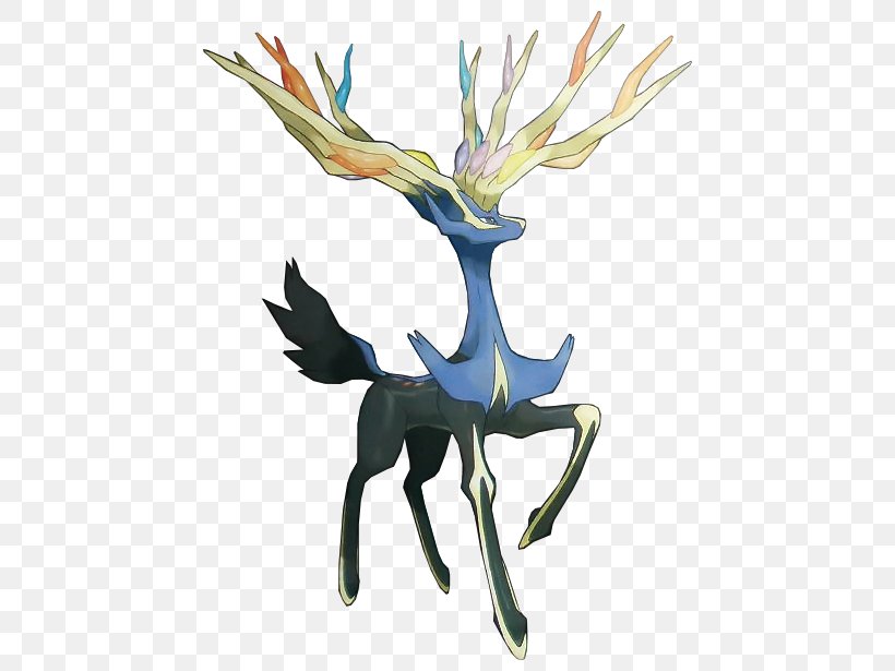 Pokémon X And Y Pokémon Sun And Moon Video Games Nintendo 3DS, PNG, 468x615px, Video Games, Antler, Branch, Deer, Figurine Download Free