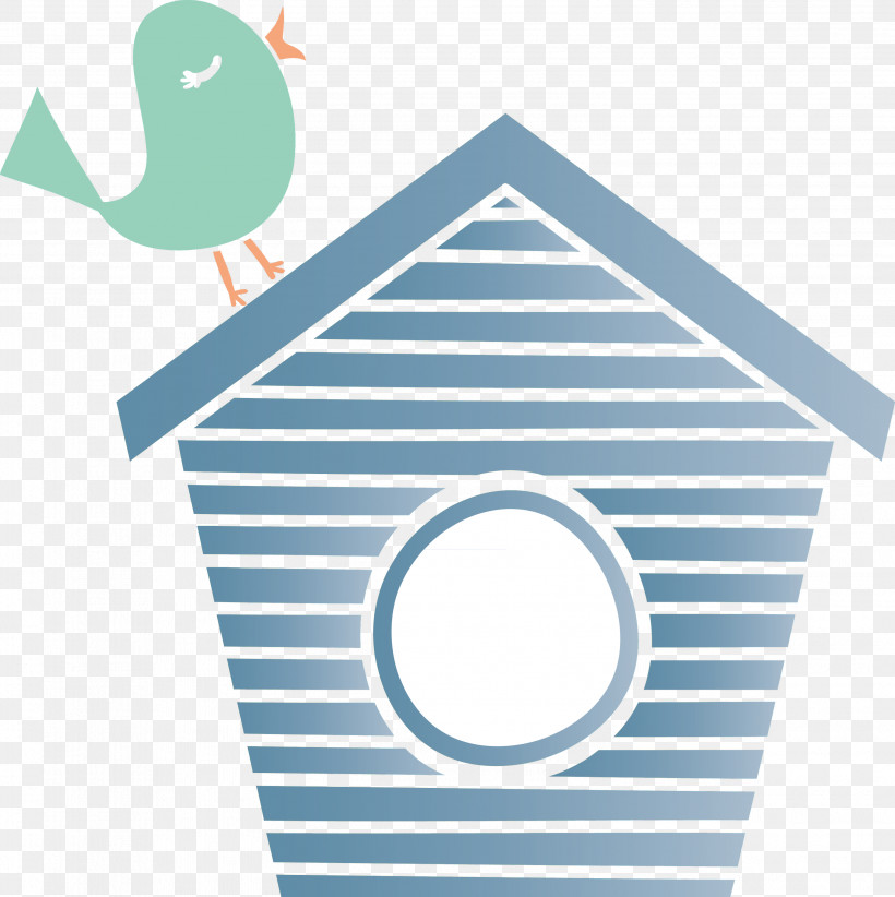 Line Birdhouse, PNG, 2991x3000px, Cute Cartoon Bird, Bird House, Birdhouse, Line Download Free