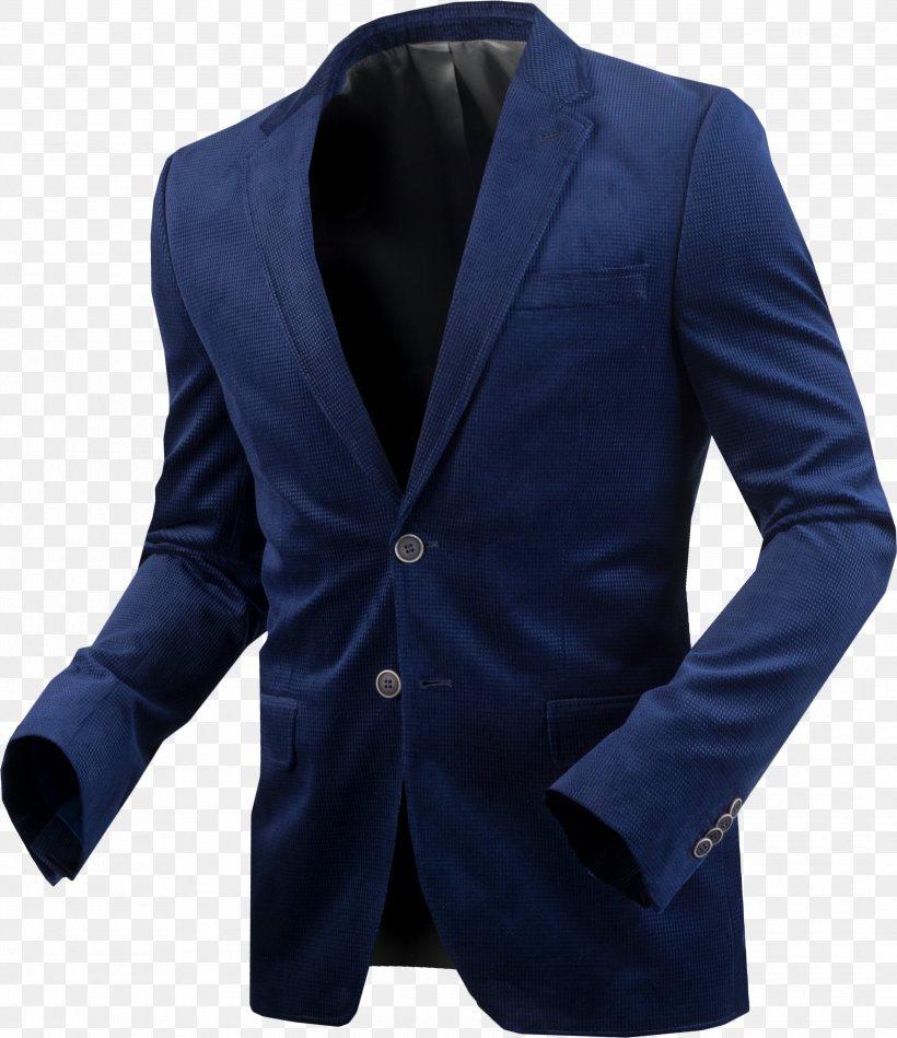 Cobalt Blue, PNG, 2590x3000px, Cobalt Blue, Blazer, Blue, Button, Cobalt Download Free