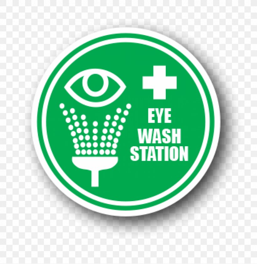 Eyewash Station Symbol Sign Pvc Safety Signs