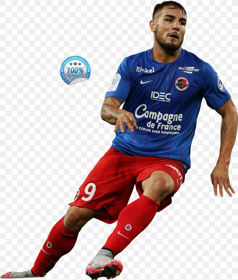 Andy Delort Stade Malherbe Caen Soccer Player Football Player, PNG, 1363x1600px, Stade Malherbe Caen, Ball, Clothing, Confederation Of African Football, Football Download Free