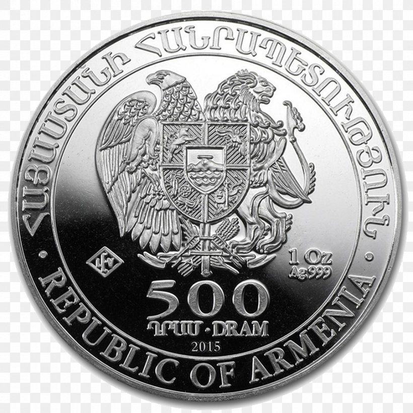 Armenia Noah's Ark Silver Coins Ounce, PNG, 900x900px, Armenia, Apmex, Badge, Brand, Bullion Download Free