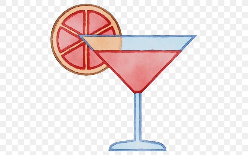 Martini Glass Drink Pink Lady Martini Alcoholic Beverage, PNG, 512x512px, Watercolor, Alcoholic Beverage, Cocktail, Cosmopolitan, Drink Download Free
