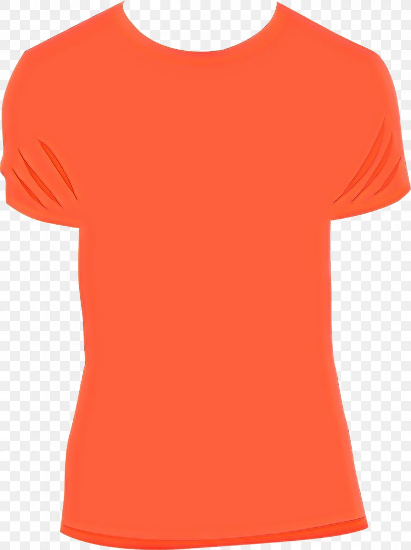 Orange, PNG, 1195x1600px, Tshirt, Active Shirt, Clothing, Neck, Orange Download Free