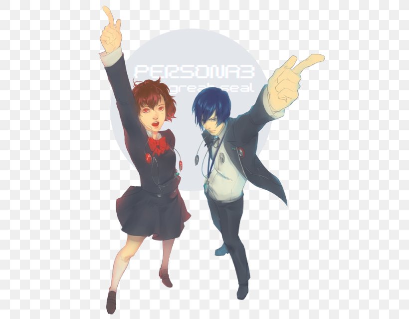 Shin Megami Tensei: Persona 3 Makoto Yūki Persona 3 The Movie Fangirl .com, PNG, 500x639px, Watercolor, Cartoon, Flower, Frame, Heart Download Free