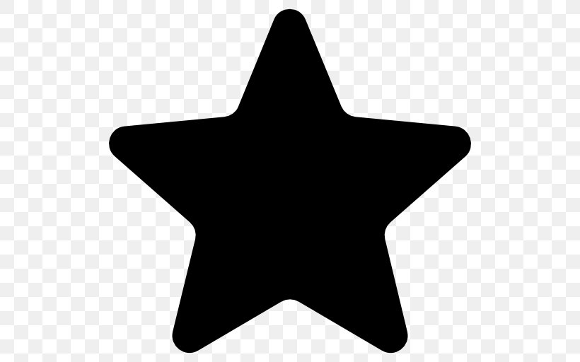 Star Symbol, PNG, 512x512px, Star, Black, Black And White, Bookmark, Fivepointed Star Download Free