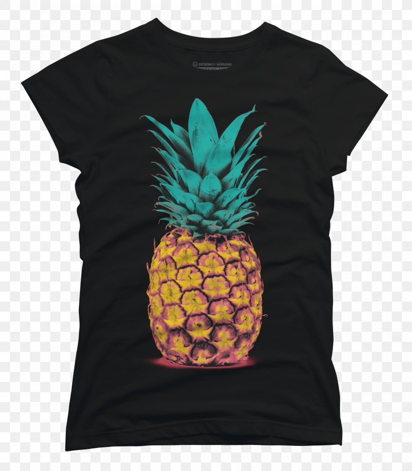 T-shirt Pineapple Clothing Top Sleeve, PNG, 2100x2400px, Tshirt, Auglis, Bromeliaceae, Bromeliads, Clothing Download Free