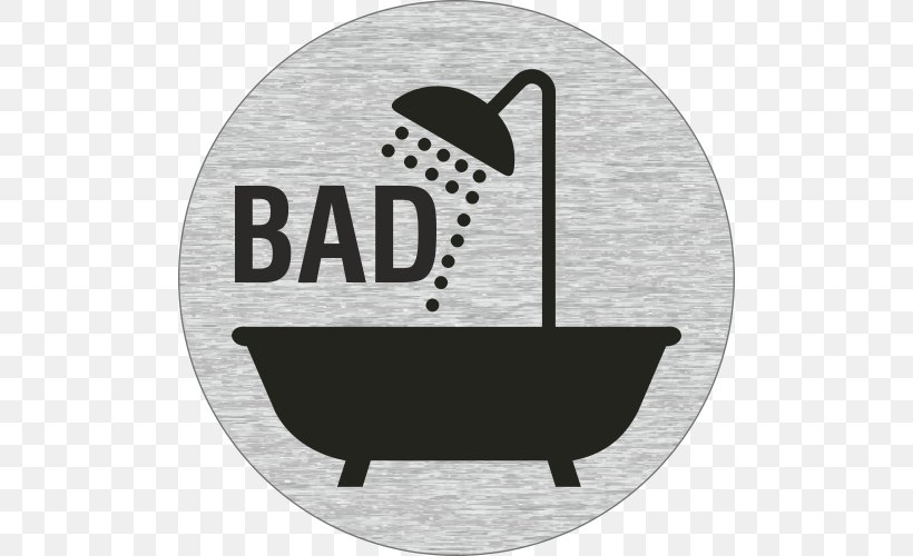 Shower Toilet Pictogram Bathroom Bathtub, PNG, 500x500px, Shower, Bathroom, Bathtub, Black And White, Brand Download Free