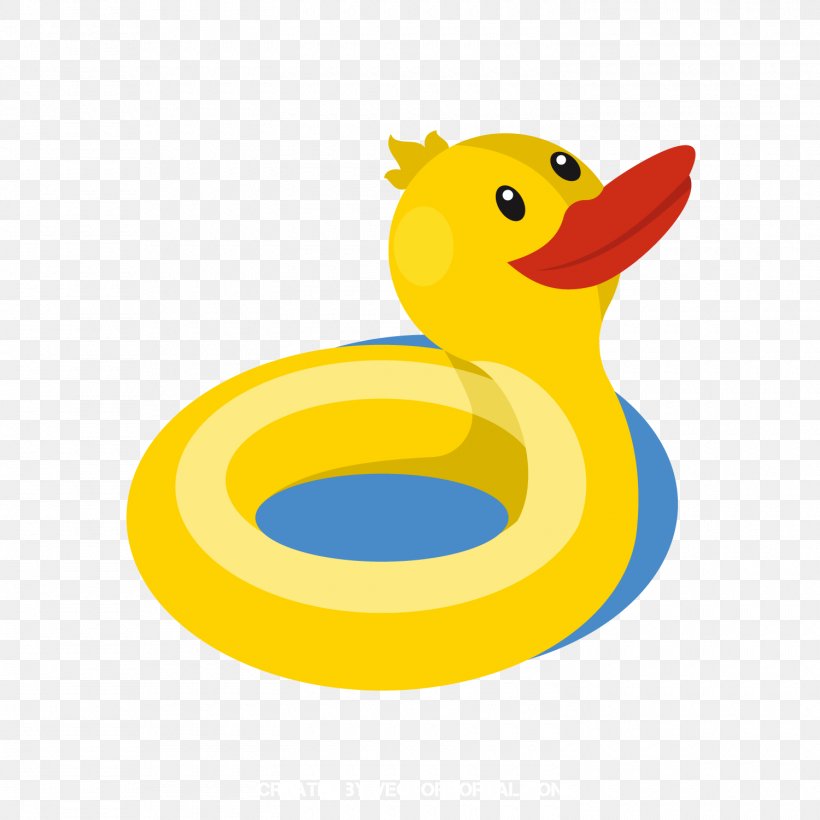 Yellow Duck Clip Art, PNG, 1500x1500px, Duck, Android, Beak, Bird, Ducks Geese And Swans Download Free