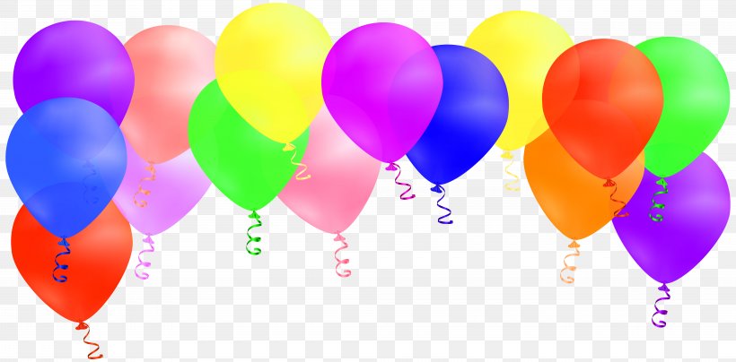 Balloon Clip Art, PNG, 8000x3944px, Balloon, Animation, Ball, Cluster Ballooning, Color Download Free
