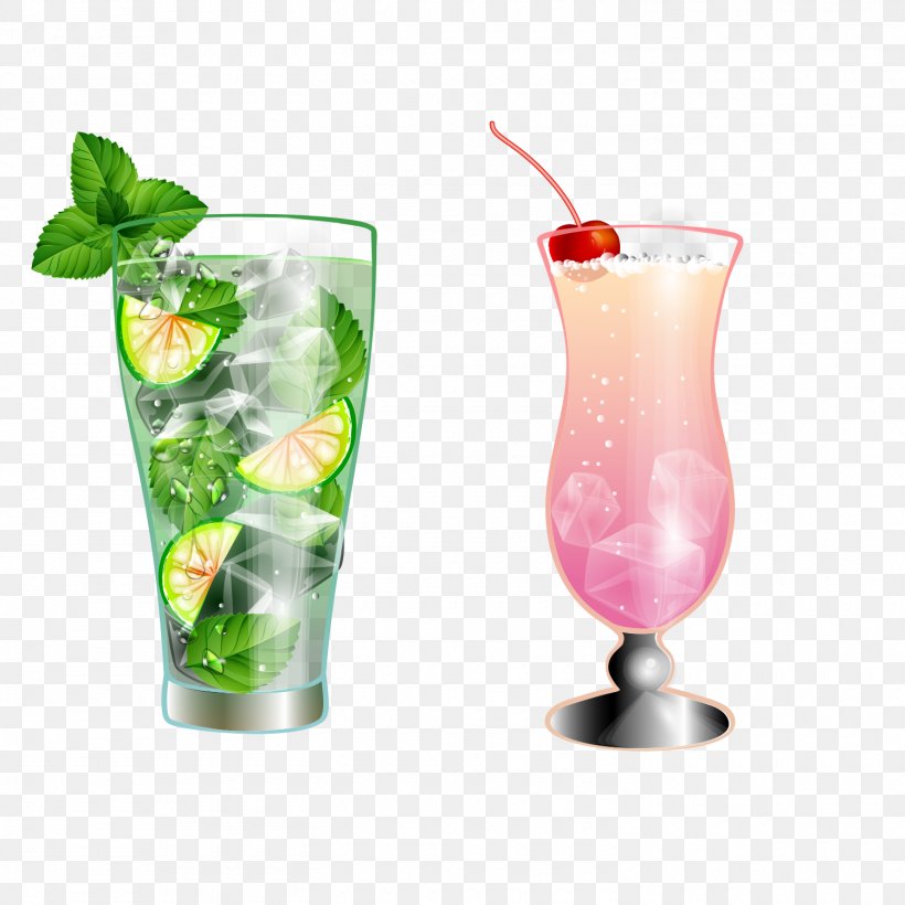 Cocktail Mai Tai Singapore Sling Italian Soda, PNG, 1500x1500px, Watercolor, Cartoon, Flower, Frame, Heart Download Free