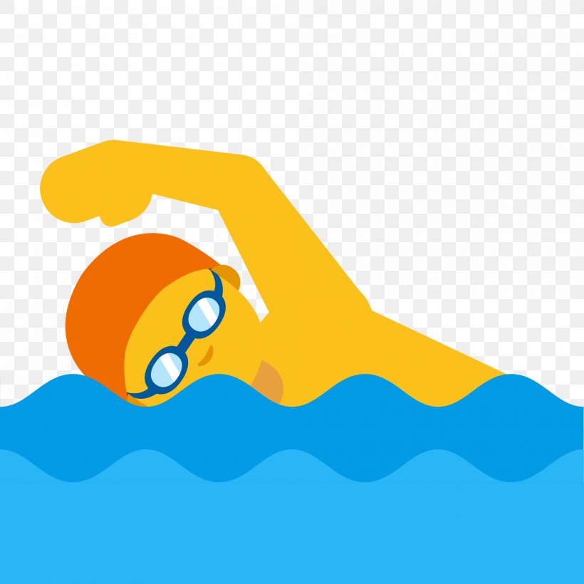 Emoji Noto Fonts Swimming Clip Art, PNG, 2000x2000px, Emoji, Area, Cartoon, Email, Information Download Free