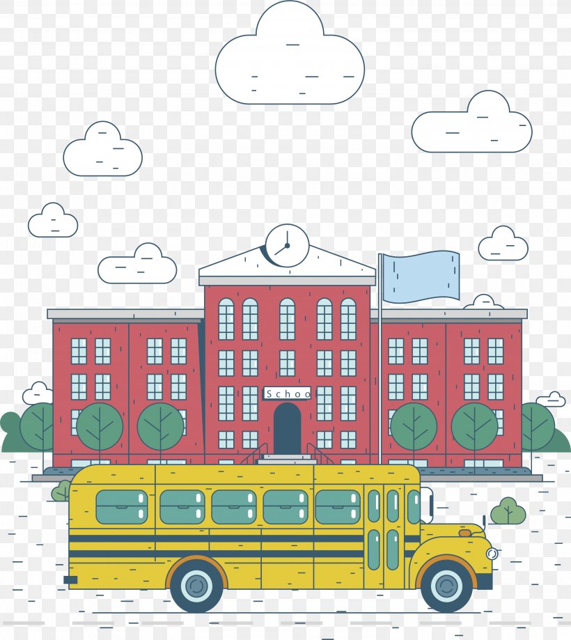 School Bus Cartoon, PNG, 2957x3316px, Bus, Area, Cartoon, Drawing, Education Download Free