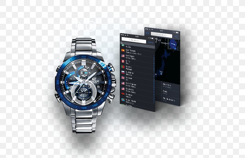 Casio Edifice Watch Bluetooth, PNG, 580x531px, Casio Edifice, Bluetooth, Bluetooth Low Energy, Brand, Casio Download Free