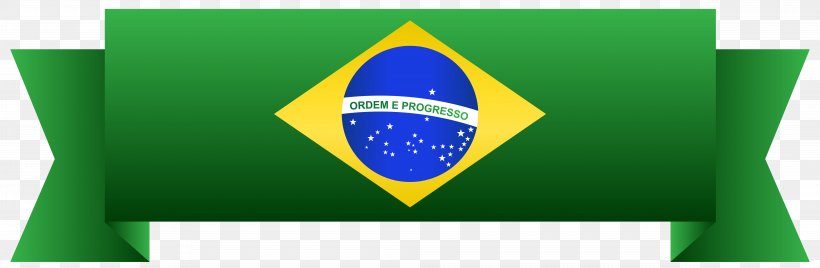 Flag Of Brazil Clip Art, PNG, 8000x2621px, Brazil, Banner, Brand, Energy, Flag Download Free
