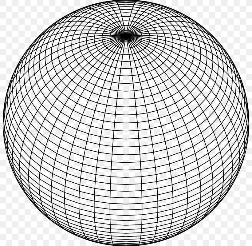 Sphere Line Clip Art, PNG, 800x800px, Sphere, Black And White, Cartesian Coordinate System, Coordinate System, Grid Download Free
