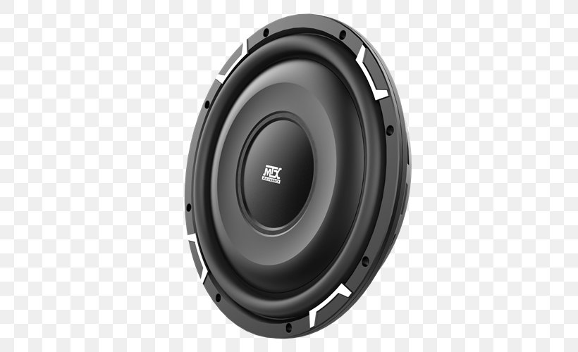 Subwoofer MTX Audio Loudspeaker Vehicle Audio Sound, PNG, 500x500px, Subwoofer, Amplifier, Audio, Audio Equipment, Audio Power Download Free