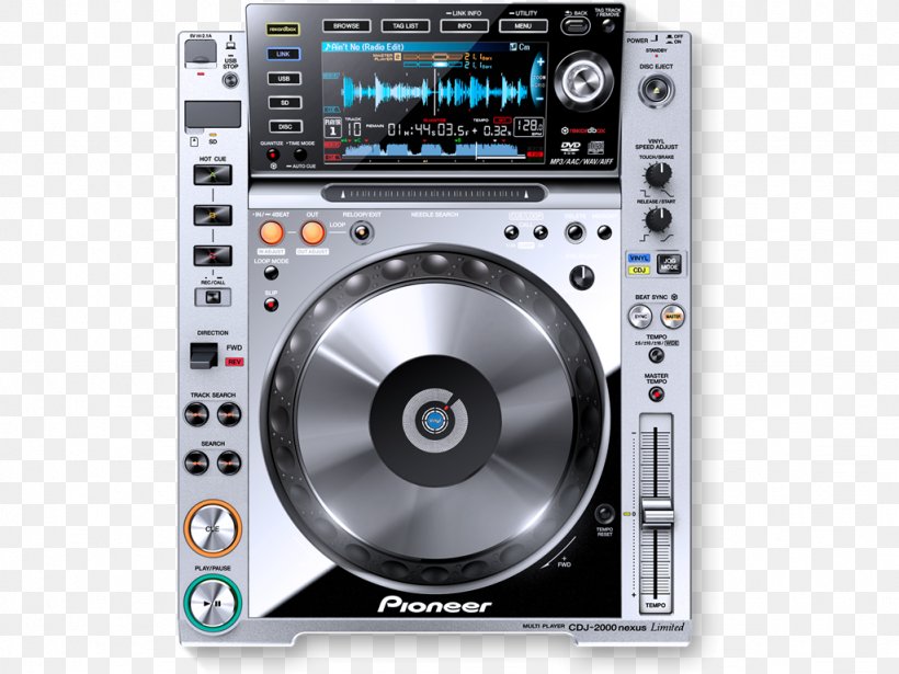 CDJ-2000 CDJ-900 Pioneer DJ Virtual DJ, PNG, 1024x768px, Watercolor, Cartoon, Flower, Frame, Heart Download Free
