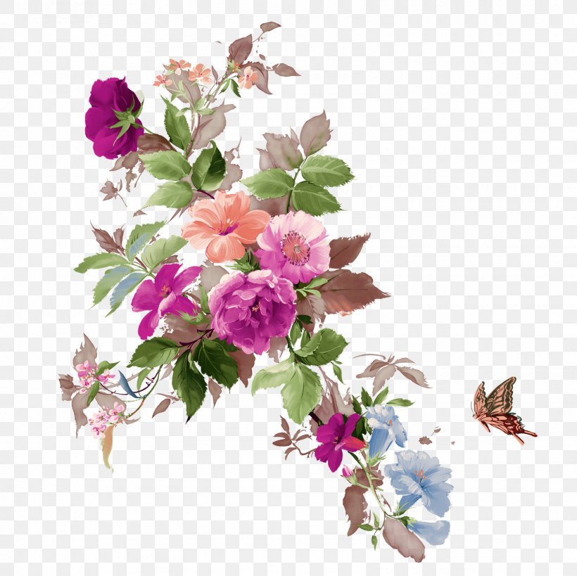 Flower Desktop Wallpaper Clip Art, PNG, 1600x1600px, Flower, Blossom, Branch, Cut Flowers, Flora Download Free