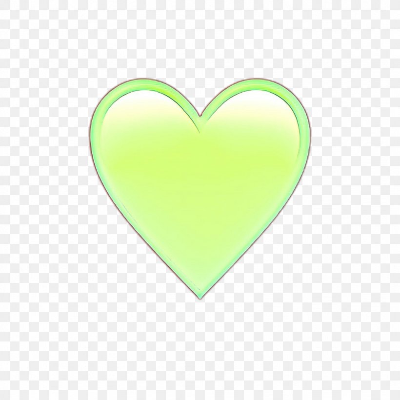 Heart Symbol, PNG, 1024x1024px, Heart, Green, Symbol, Yellow Download Free