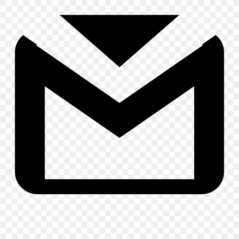 Gmail Email, PNG, 1600x1600px, Gmail, Black, Black And White, Brand, Email Download Free