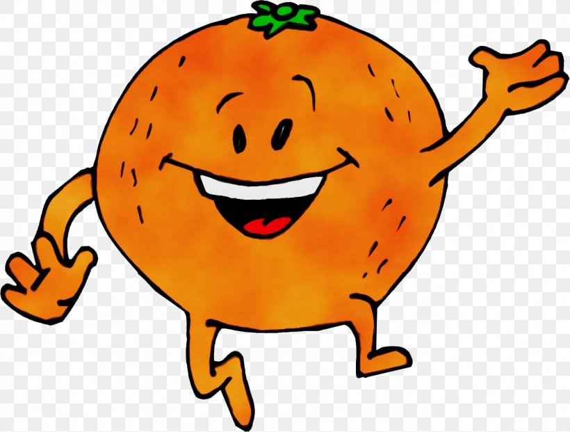Orange, PNG, 1366x1036px, Watercolor, Cartoon, Happy, Junk Food, Orange Download Free