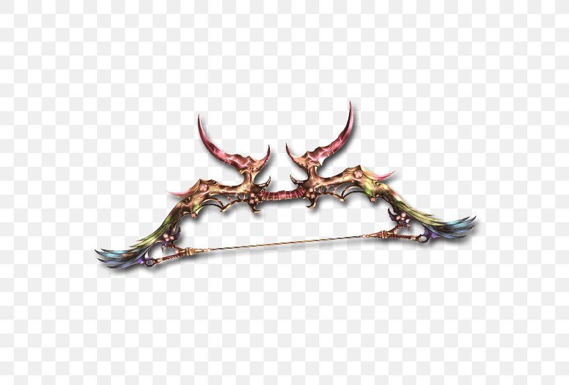 Granblue Fantasy Weapon Bow And Arrow, PNG, 640x554px, Granblue Fantasy, Antler, Archery, Bow, Bow And Arrow Download Free