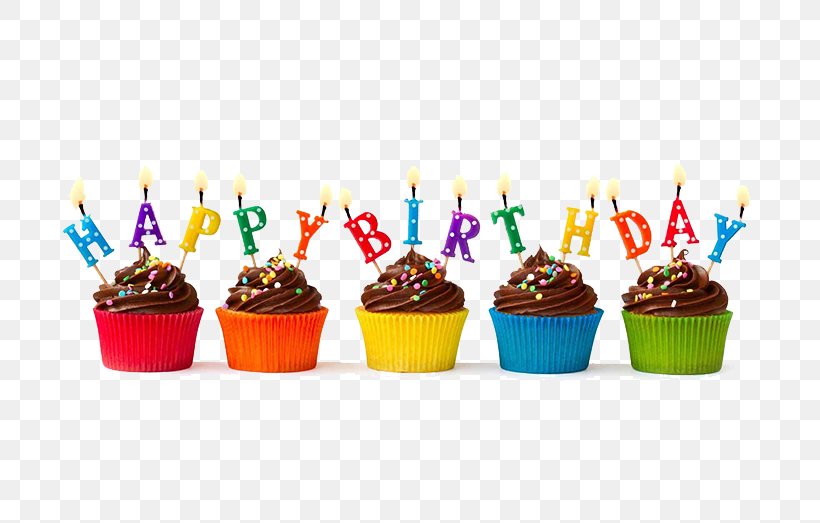 Happy Birthday, Cupcake! Birthday Cake Happy Birthday To You, PNG, 740x523px, Cupcake, Birthday, Birthday Cake, Buttercream, Cake Download Free