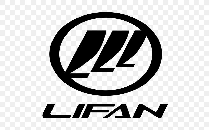 Lifan Group Car Lincoln Ford Motor Company Motorcycle, PNG, 512x512px, Lifan Group, Area, Automotive Industry, Black And White, Brand Download Free