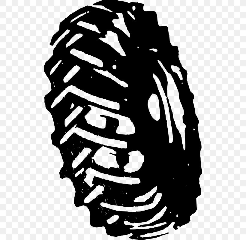 Tire Car Tractor Clip Art, PNG, 528x800px, Tire, Bicycle Tires, Black And White, Car, Drawing Download Free