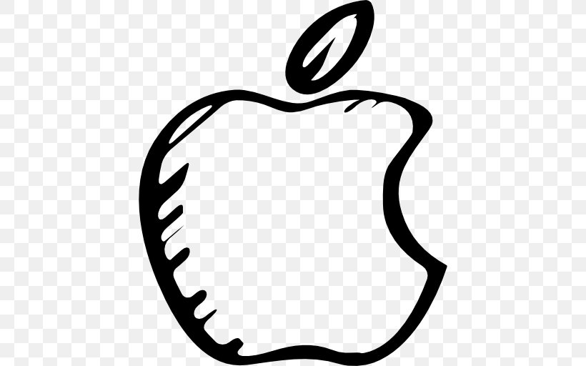 Apple Logo Drawing Clip Art, PNG, 512x512px, Apple, Artwork, Black, Black And White, Business Download Free