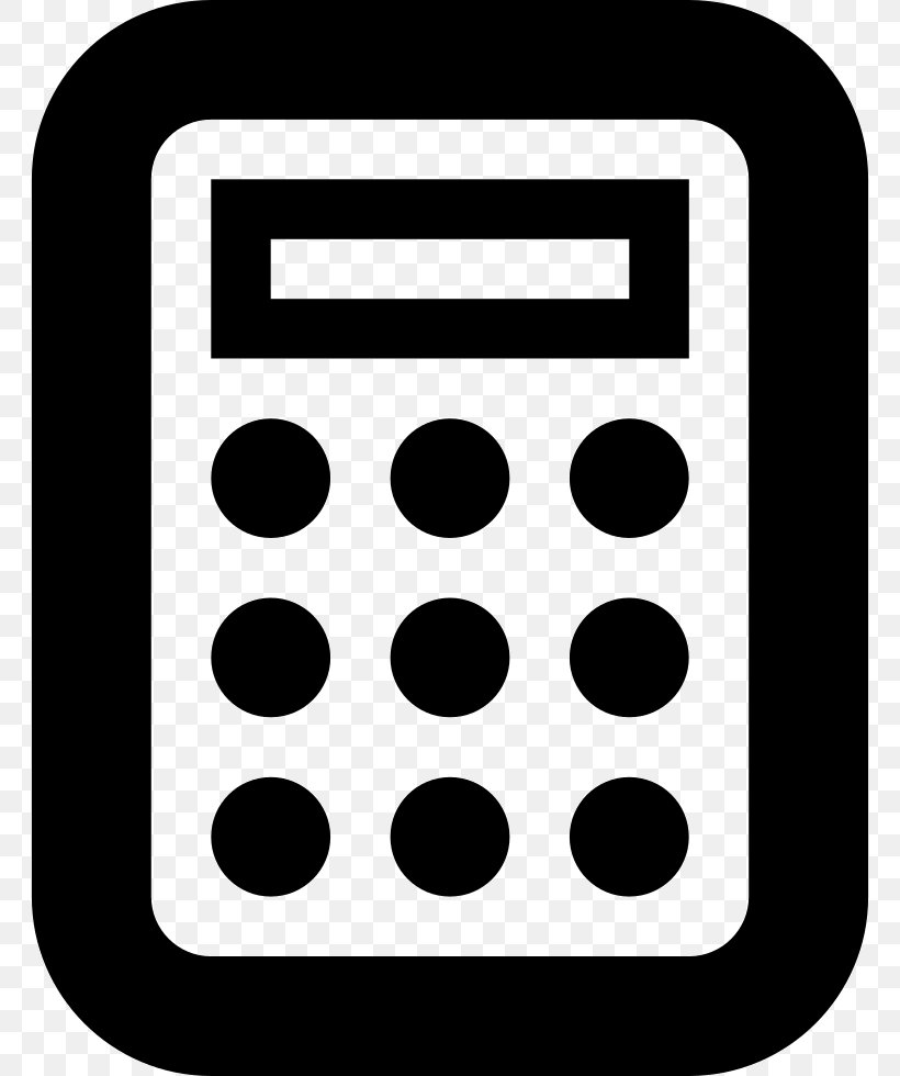 Clip Art, PNG, 764x980px, Calculation, Black, Black And White, Calculator, Icon Design Download Free