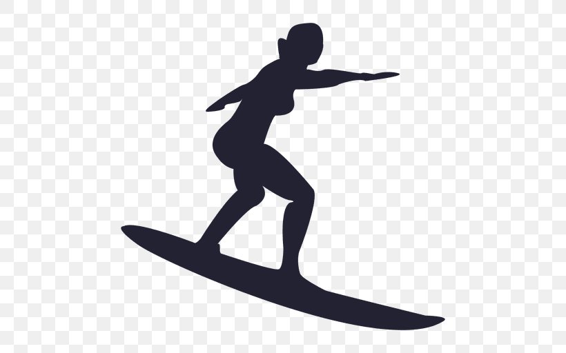 Surfing Vanimo Surf Art Clip Art, PNG, 512x512px, Surfing, Balance, Joint, Silhouette, Sport Download Free