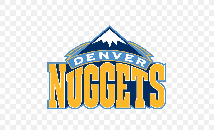 Denver Nuggets NBA Basketball Logo, PNG, 500x500px, Denver Nuggets, Area, Basketball, Blue, Brand Download Free