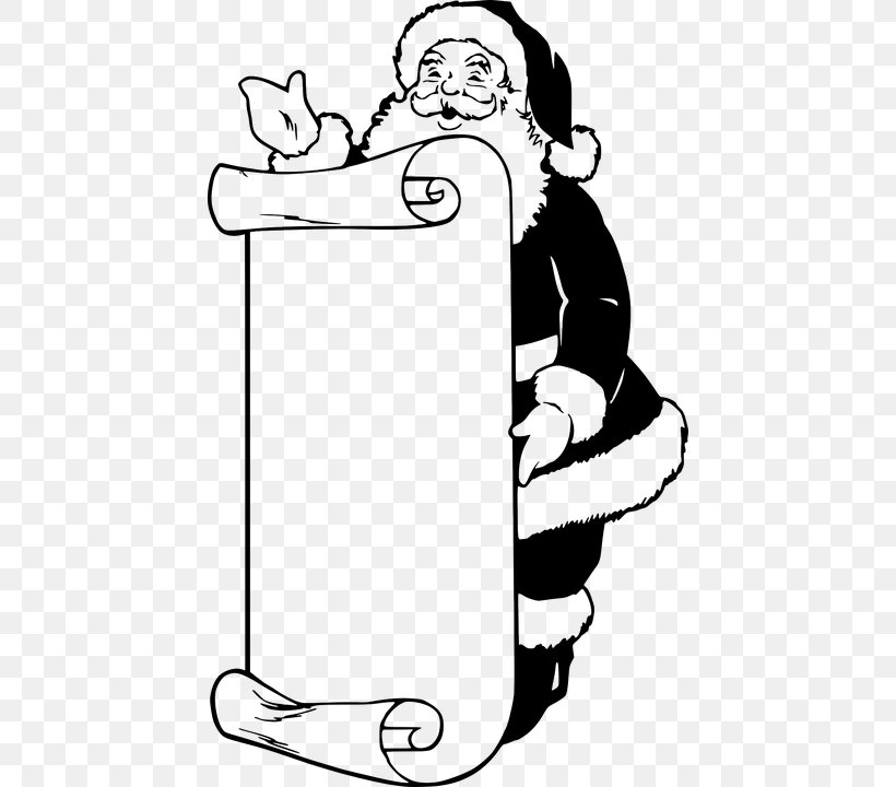 Santa Claus Christmas Clip Art, PNG, 440x720px, Santa Claus, Area, Arm, Art, Artwork Download Free